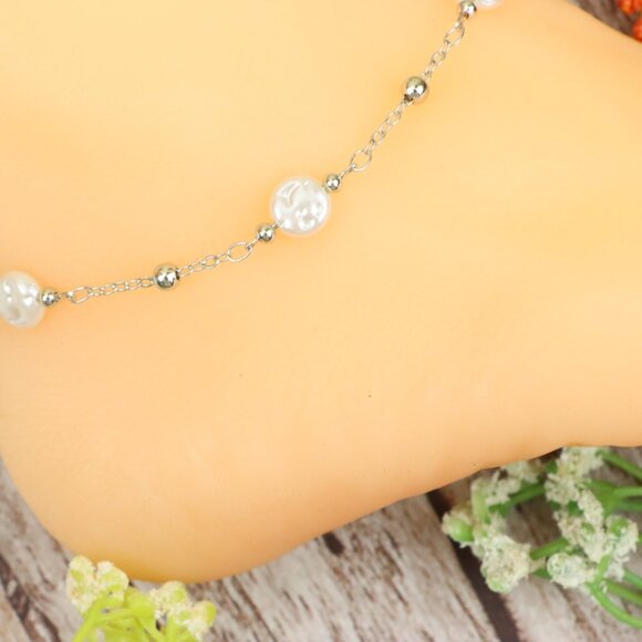 Dainty Anklet for Women – Elegant Everyday Jewelry & Perfect Gift | MLCRC2156 - Picture 4 of 10